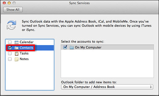 outlook for mac synching issues